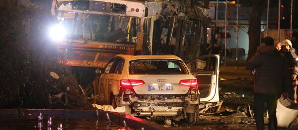 Explosion à Ankara, le 13 mars 2016 - Sputnik Afrique