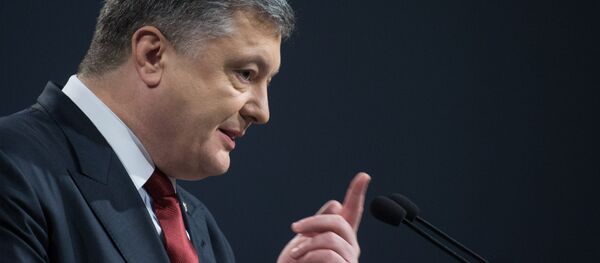 Le président ukrainien Piotr Porochenko - Sputnik Afrique