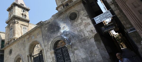 Маронитская церковь в городе Алеппо - Sputnik Afrique