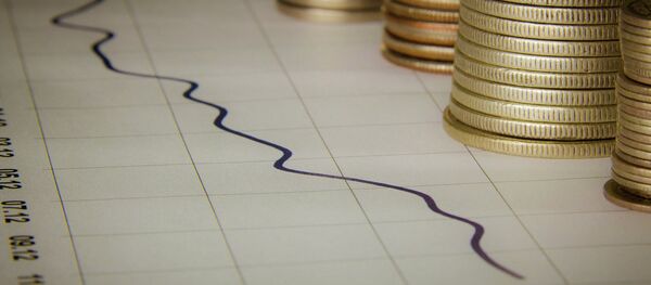 Graphique avec des pièces de monnaie. Image d'illustration - Sputnik Afrique