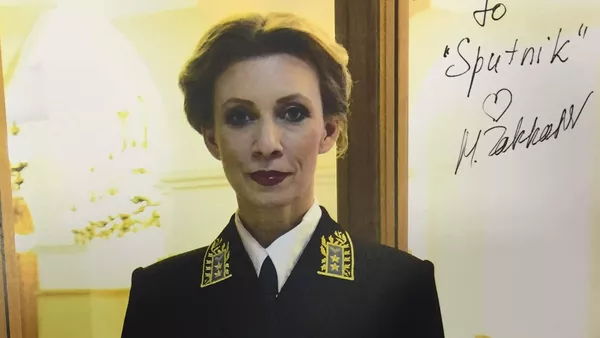 Maria Zakharova, porte-parole du ministère russe des Affaires étrangères - Sputnik Afrique