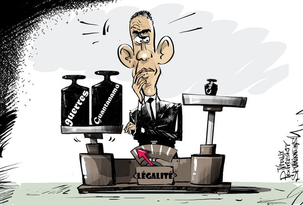 Tête-à-tête Obama/Castro à Cuba pour poursuivre le dégel Tête-à-tête Obama/Castro à Cuba pour poursuivre le dégel - Sputnik Afrique