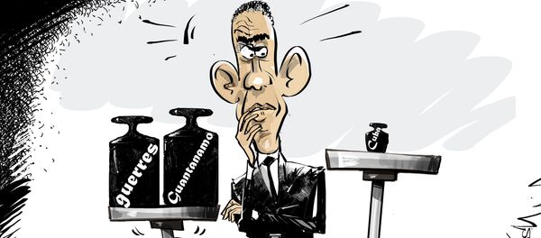 Tête-à-tête Obama/Castro à Cuba pour poursuivre le dégel - Sputnik Afrique