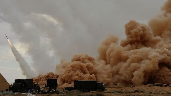 Offensive de l’armée syrienne et de la milice populaire sur Palmyre - Sputnik Afrique