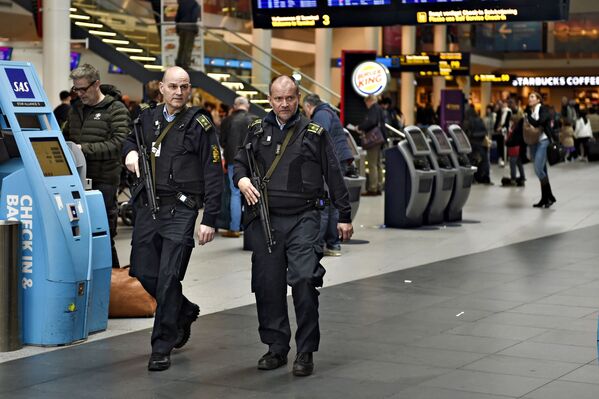 Renforcement des mesures de sécurité après les attentats de Bruxelles - Sputnik Afrique