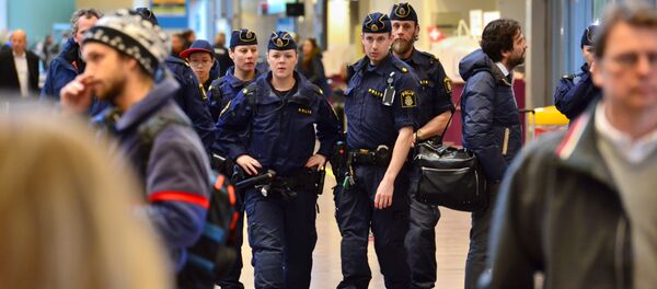 La police à Stockholm La police à Stockholm - Sputnik Afrique