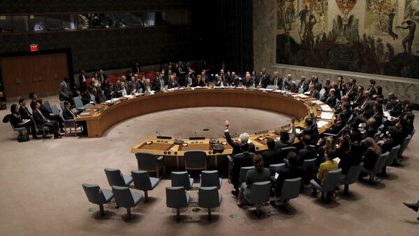 The United Nations Security Council votes at the United Nations Headquarters in New York - Sputnik Afrique