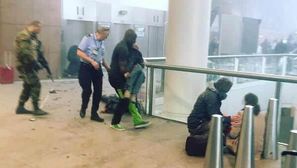 Explosion à l'aéroport de Bruxelles - Sputnik Afrique