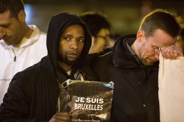 Les hommages en mémoire des victimes des attentats de Bruxelles Les hommages en mémoire des victimes des attentats de Bruxelles - Sputnik Afrique