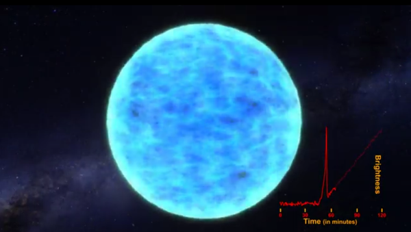 L'éclair provenant de l'explosion d'une étoile détecté par le télescope Kepler - Sputnik Afrique