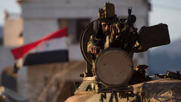 Un soldat syrien - Sputnik Afrique