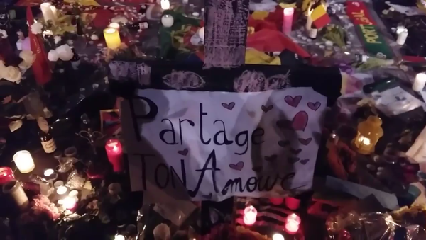 Les Belges réunis au centre de Bruxelles en hommage aux victimes - Sputnik Afrique