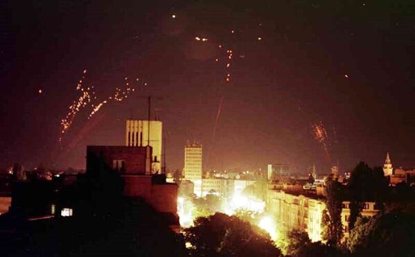 Les bombardements en ex-Yougoslavie - Sputnik Afrique