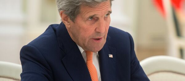 le secrétaire d'Etat américain John Kerry - Sputnik Afrique