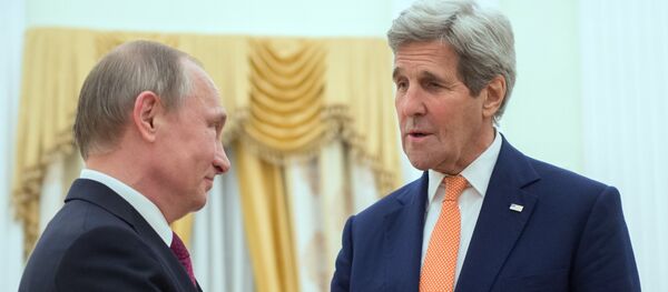 Kerry: les USA ne voient pas de menace en Syrie venant de Moscou - Sputnik Afrique