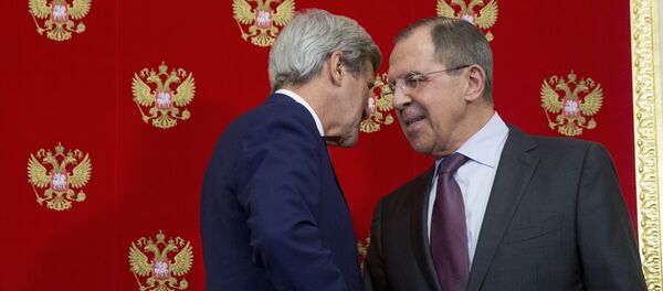 John Kerry et Sergei Lavrov - Sputnik Afrique