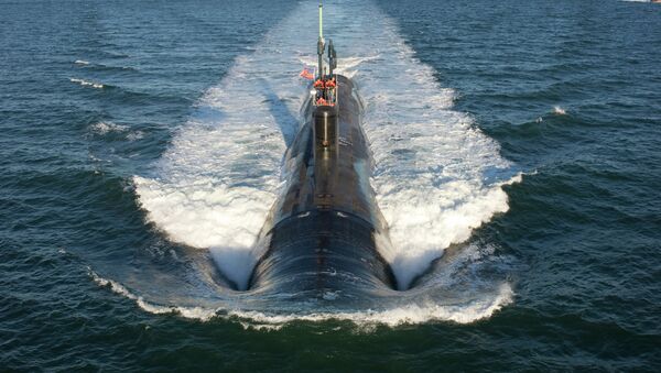 Un sous-marin américain (classe Virginia) - Sputnik Afrique
