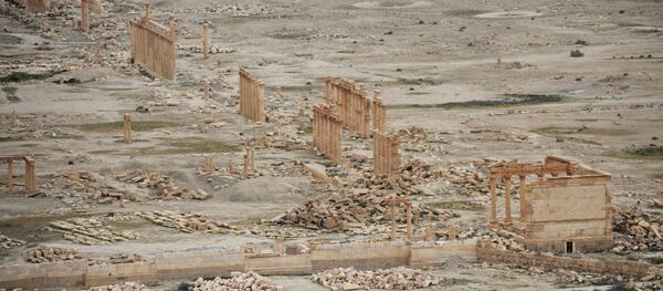 La cité antique de Palmyre après sa libération - Sputnik Afrique