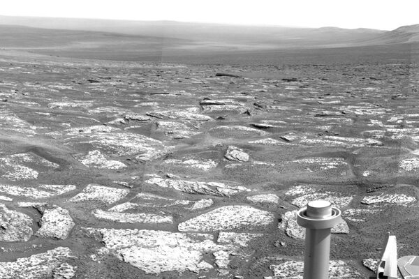 Le Terrain sur Mars qui semble susceptible d'avoir été créé par l'eau Le Terrain sur Mars qui semble susceptible d'avoir été créé par l'eau - Sputnik Afrique