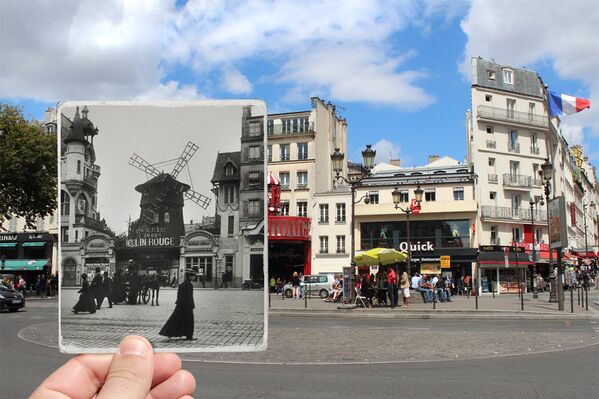 Paris. Fenêtres sur l’Histoire. Boulevard de Clichy. 1900. - Sputnik Afrique