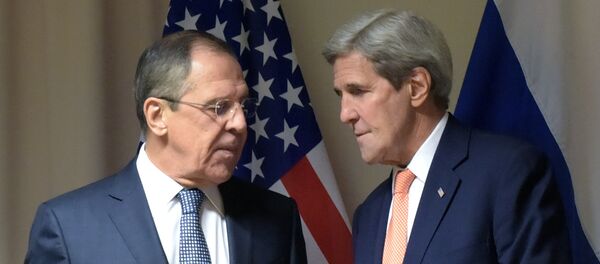 Russian Foreign Affairs' Minister Sergei Lavrov's meeting with U.S. Secretary of State John Kerry - Sputnik Afrique