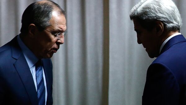 Lavrov et Kerry - Sputnik Afrique