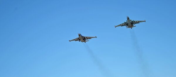 Российская боевая авиация на авиабазе Хмеймим в Сирии - Sputnik Afrique