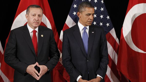 Recep Tayyip Erdogan et Barack Obama - Sputnik Afrique