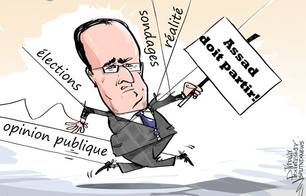 Vote Du Jour: les Français prônent la reprise du dialogue avec Assad Vote Du Jour: les Français prônent la reprise du dialogue avec Assad - Sputnik Afrique