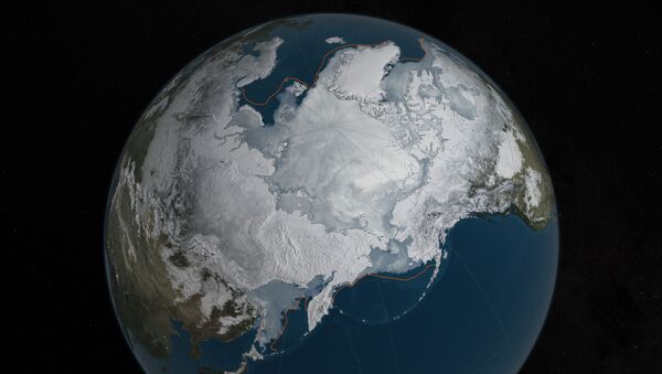 Les glaces arctiques en mars 2016 - Sputnik Afrique