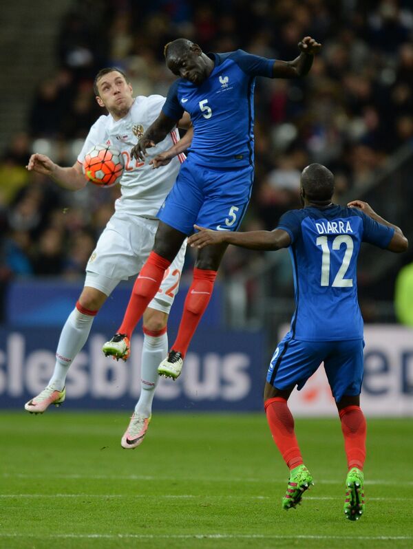 Les temps forts du match amical France-Russie - Sputnik Afrique
