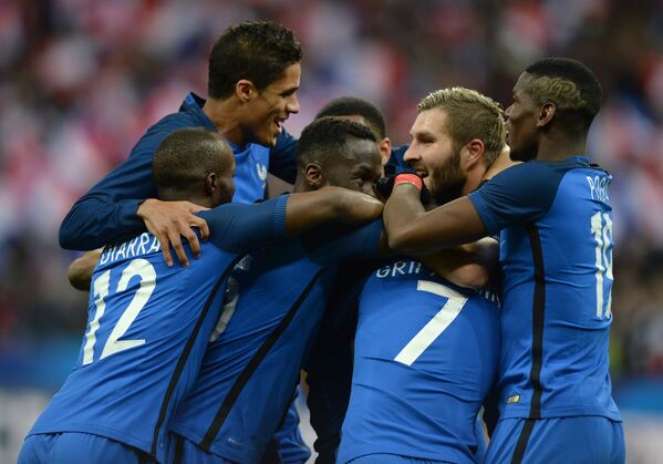Les temps forts du match amical France-Russie - Sputnik Afrique