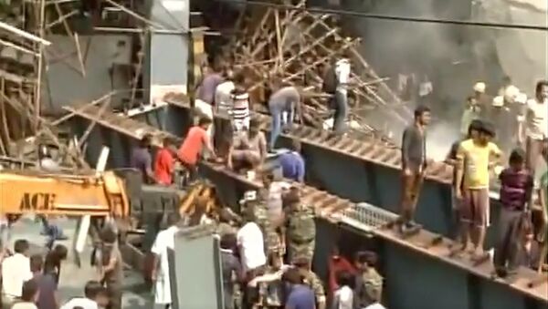 Inde: un autopont s'effondre à Calcutta, des victimes - Sputnik Afrique