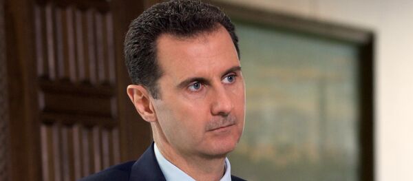 Syriens Präsident Baschar al-Assad in einem Exklusivinterview für Sputnik - Sputnik Afrique
