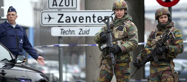 Militaires et  policiers belges - Sputnik Afrique