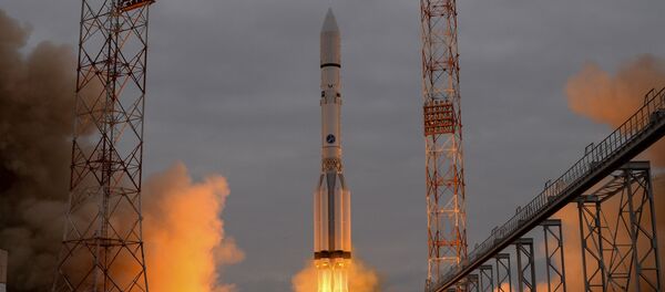 Un Proton-M tiré depuis le cosmodrome de Baïkonour - Sputnik Afrique