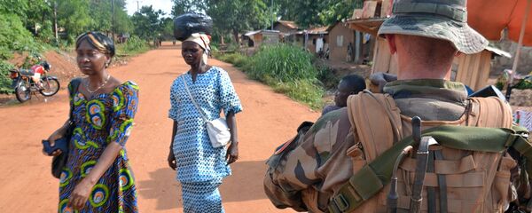 Soldat français en Centrafrique. Image d'illustration Soldat français en Centrafrique. Image d'illustration - Sputnik Afrique