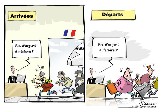 Les riches quittent massivement la France Les riches quittent massivement la France - Sputnik Afrique