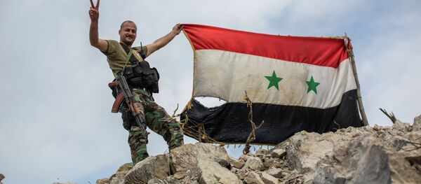 Drapeau syrien Drapeau syrien - Sputnik Afrique