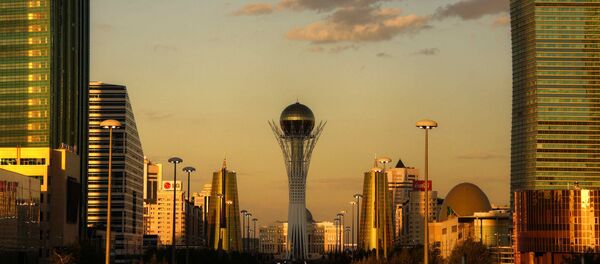 Astana golden hour. Kazakhstan Astana golden hour. Kazakhstan - Sputnik Afrique