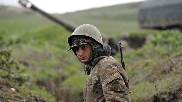 Situation dans la zone du conflit du Haut-Karabakh, image d'illustration - Sputnik Afrique