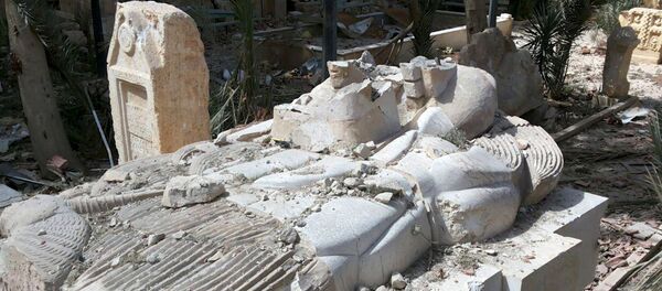 Les tunnels de Daech permettent de découvrir des statues antiques à Mossoul - Sputnik Afrique