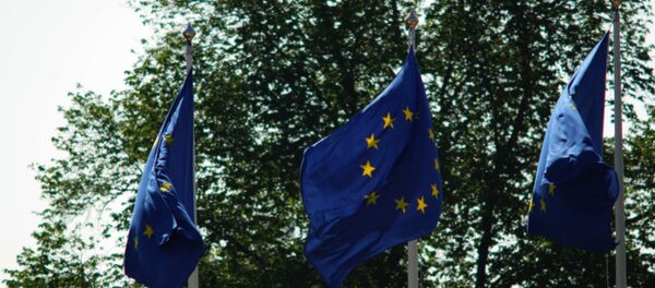 Les drapeaux de l'Union européenne - Sputnik Afrique