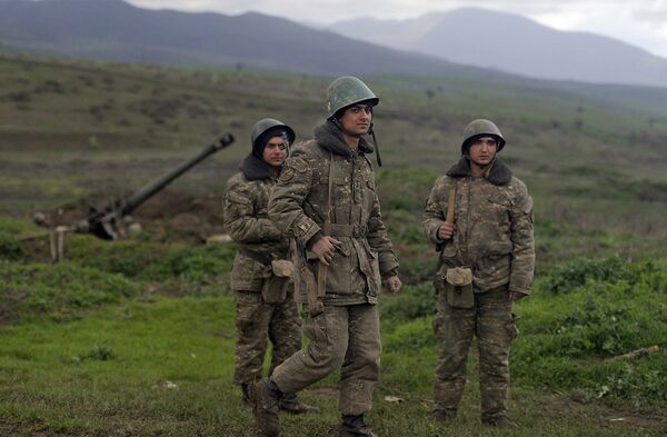 La situation sur la zone du conflit du Haut-Karabakh - Sputnik Afrique