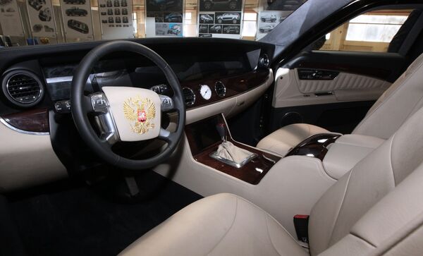 L’intérieur de la limousine L’intérieur de la limousine - Sputnik Afrique