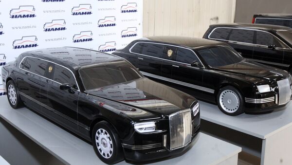 Et voici la nouvelle limousine made in Russia du président Poutine - Sputnik Afrique