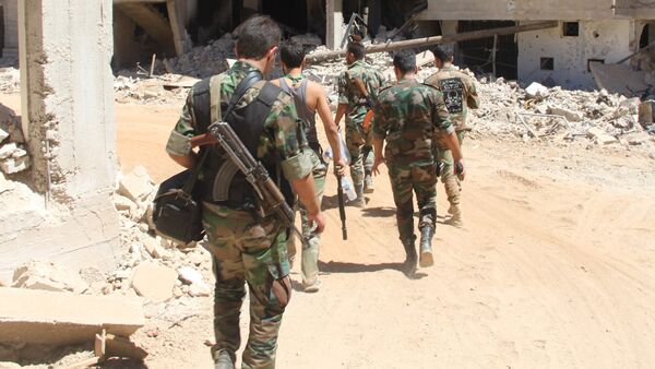 Syrian army at village of Salma and city of Zabadani - Sputnik Afrique