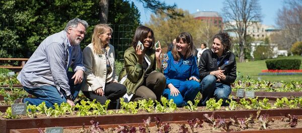 White House Kitchen Garden Planting - Sputnik Afrique