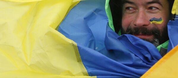 Ukrainische Flagge - Sputnik Afrique