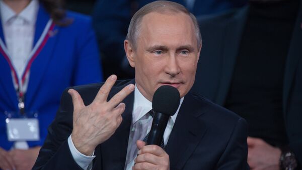 Quand Poutine fait l'interprète - Sputnik Afrique